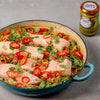 Coriander Salmon Traybake Risotto