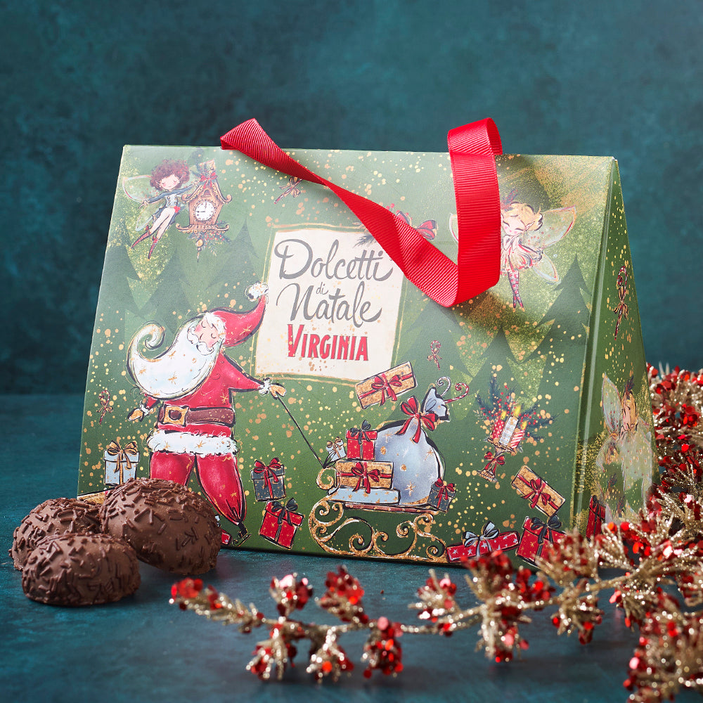 Gift Wrap Holiday Cookie Gift Bags Chocolate Cookies Gift Bag 160g