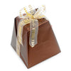 Chocolate Pandoro with bow