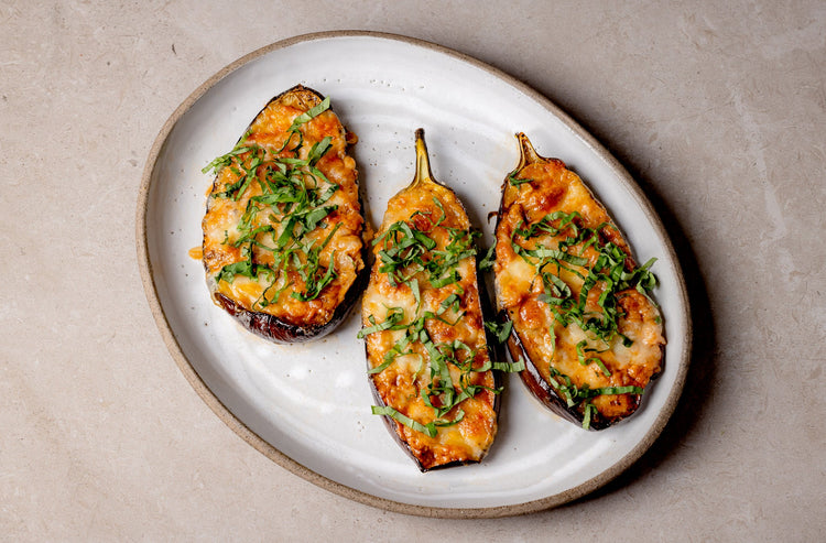 Aubergine Pesto Parmigiana