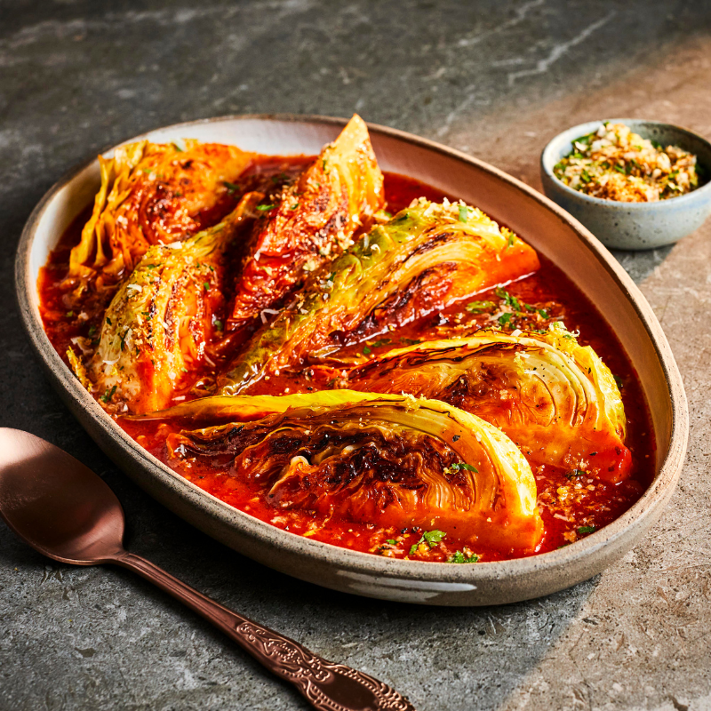 Charred Cabbage Osso Buco