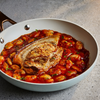 Osso Buco Pork Chops with Butter Beans