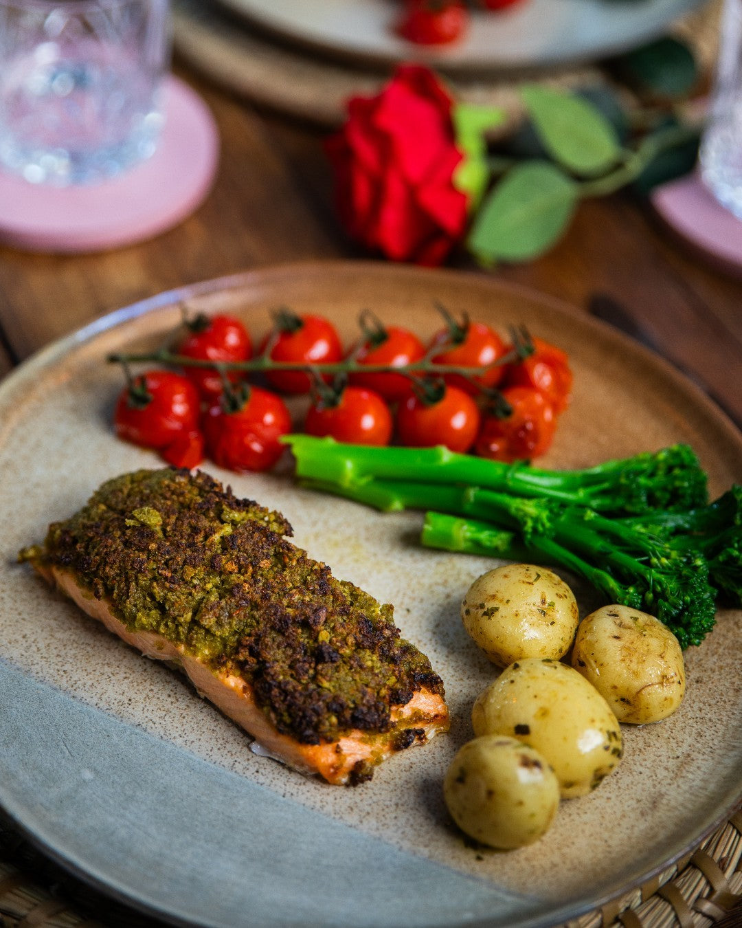 Pesto Airfryer Salmon