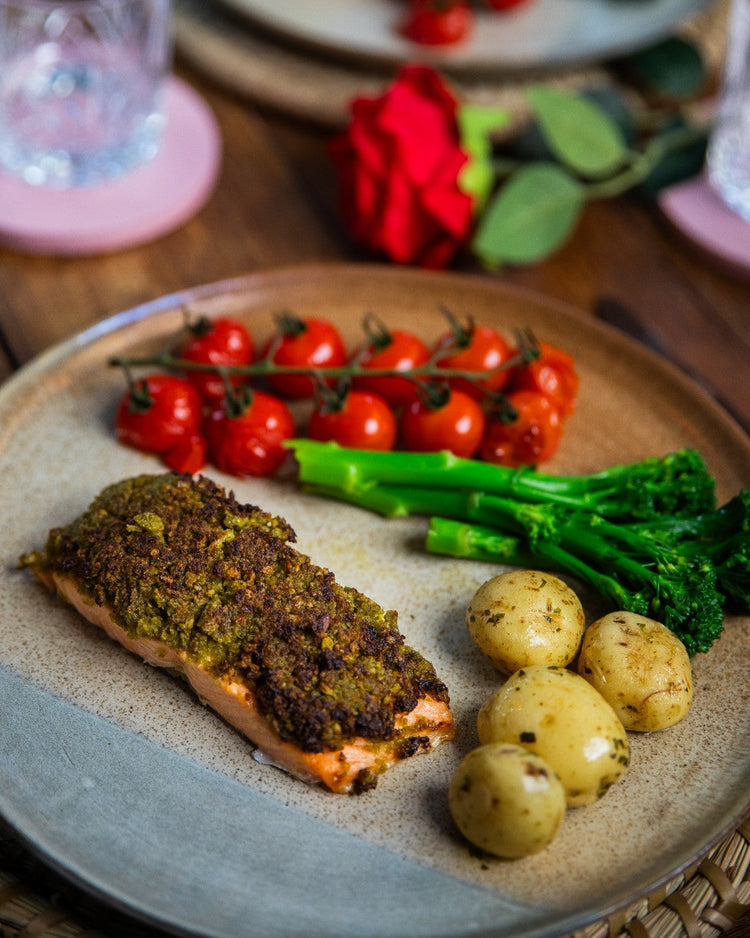 Pesto Airfryer Salmon