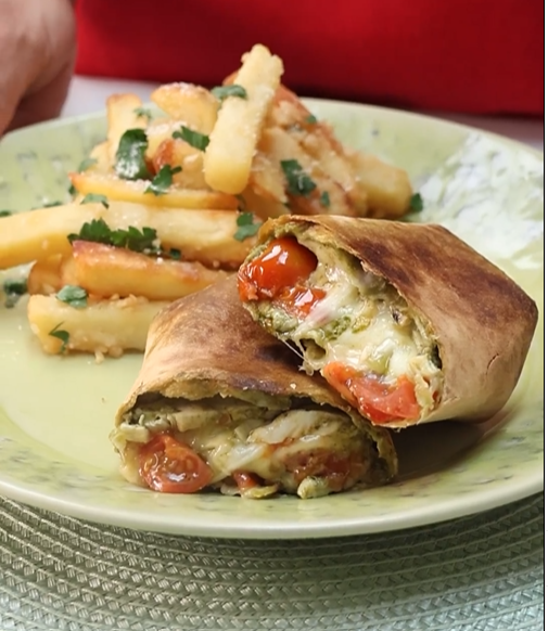 Pesto Airfryer Wrap