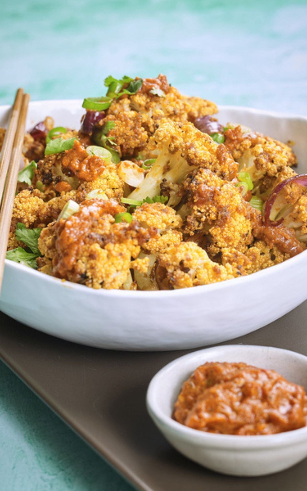 Bang Bang Chilli Pesto Cauliflower