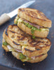 Cheese & Parma Ham Toasties with Basil Pesto