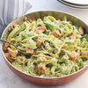 Chicken, Baby Leek & Basil Pesto Tagliatelle