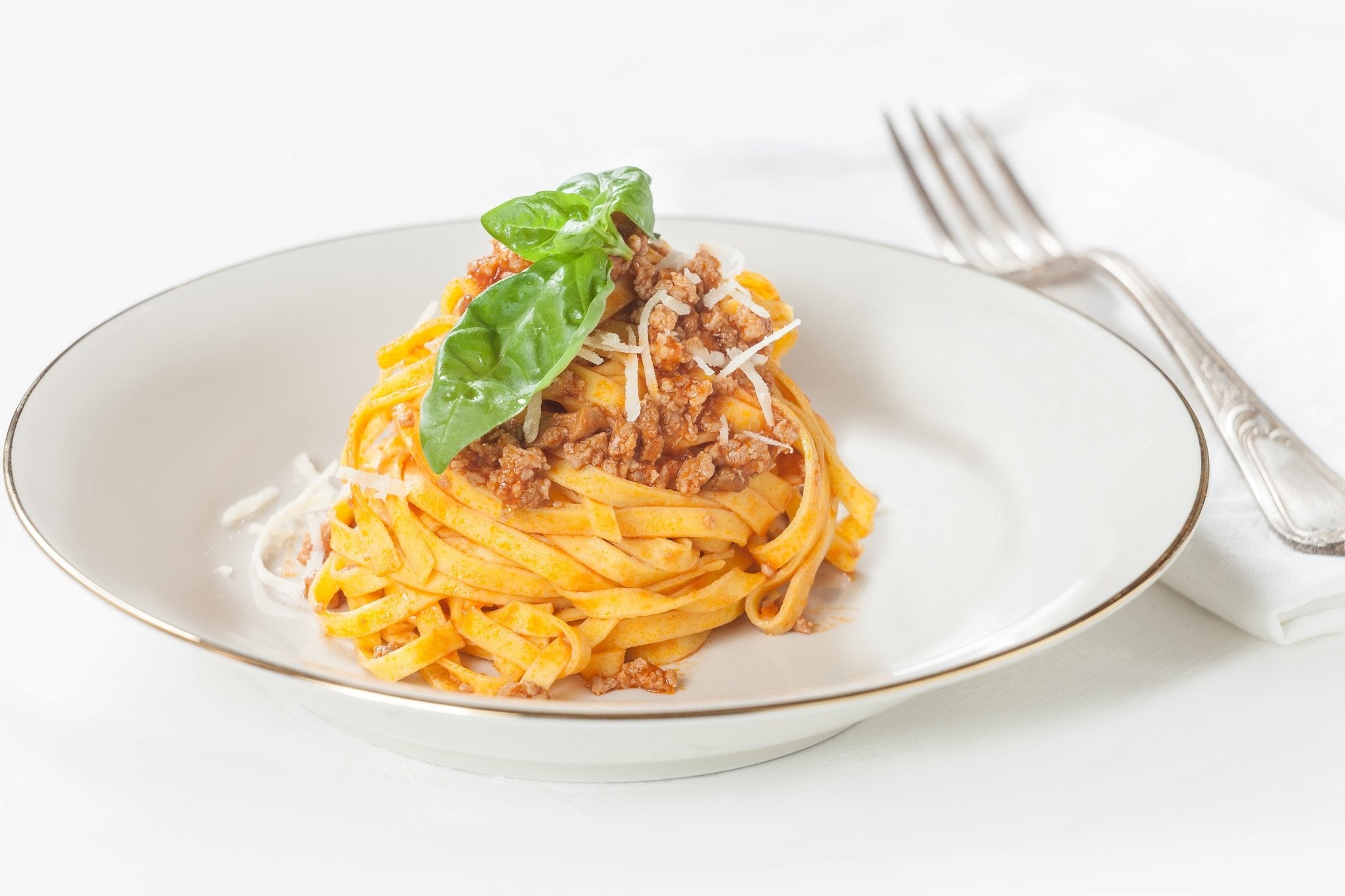 Egg Tagliatelle with Meat Sauce