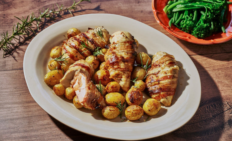 Truffle Pesto Chicken Parcels