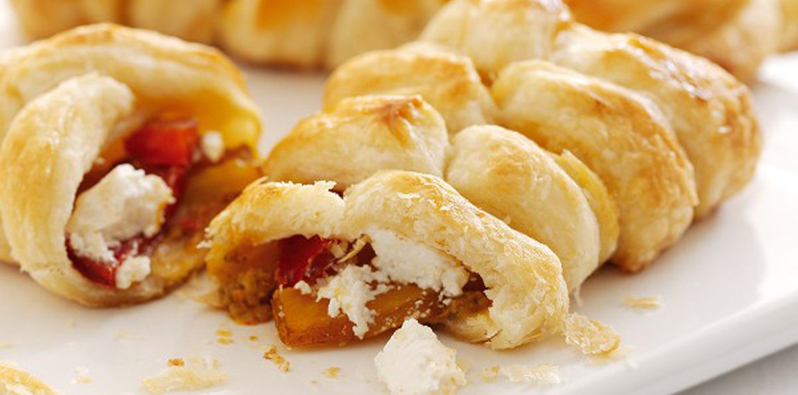 Goat's Cheese & Pesto Plait