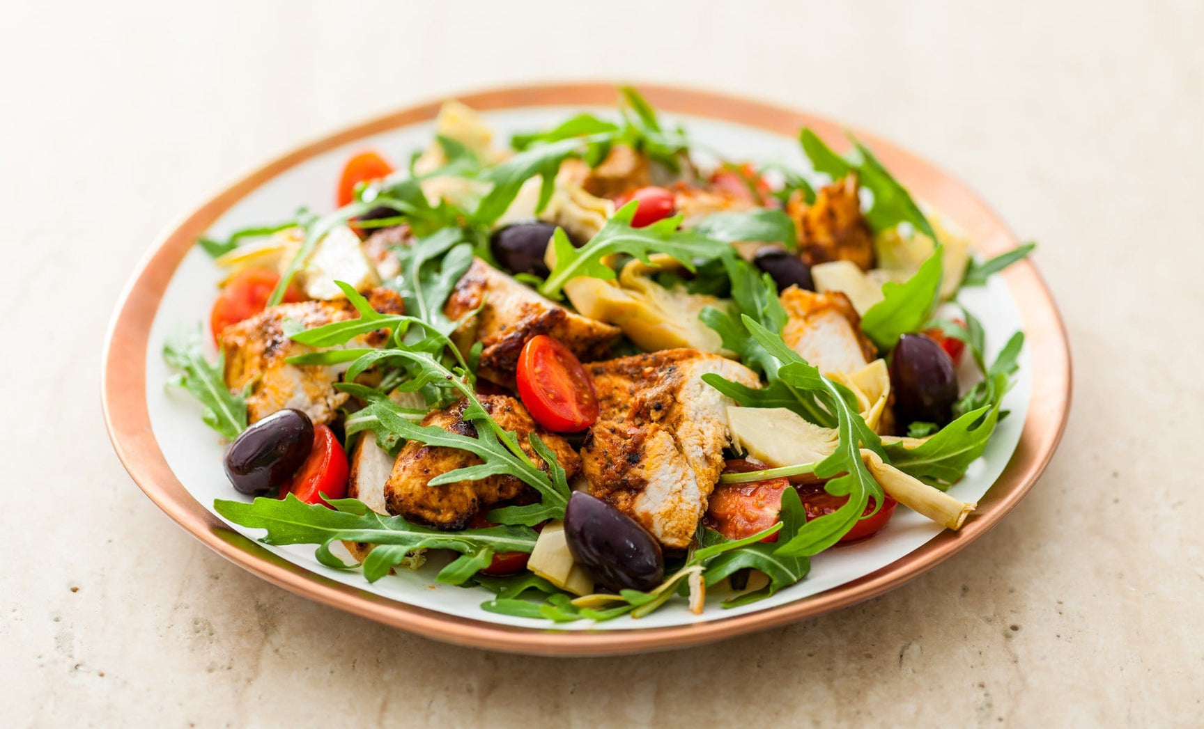 Mediterranean Chicken Salad