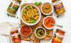 Pasta Chips & Pesto Dips