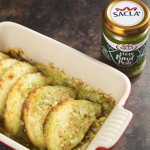 Pesto-Garlic Butter Tear & Share Crumpets