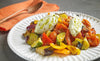 Pesto Roast Vegetables with Creamy Organic Dip