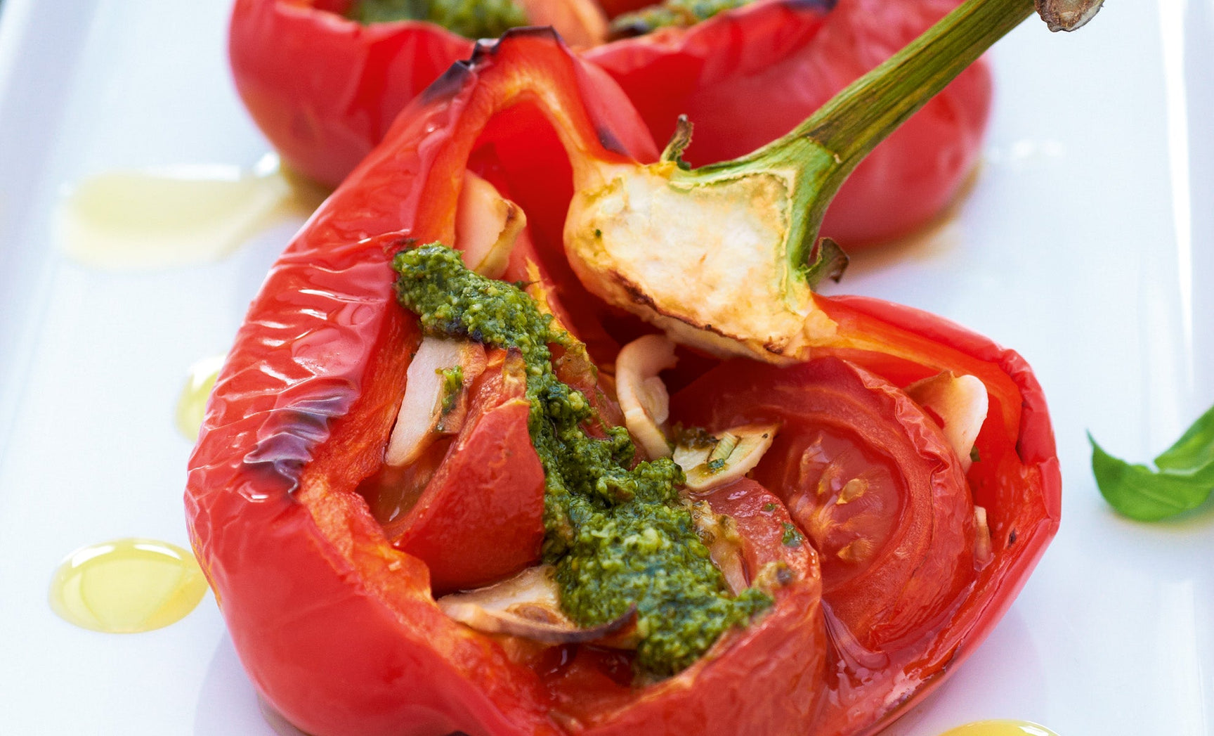 Piemontese Peppers with Pesto