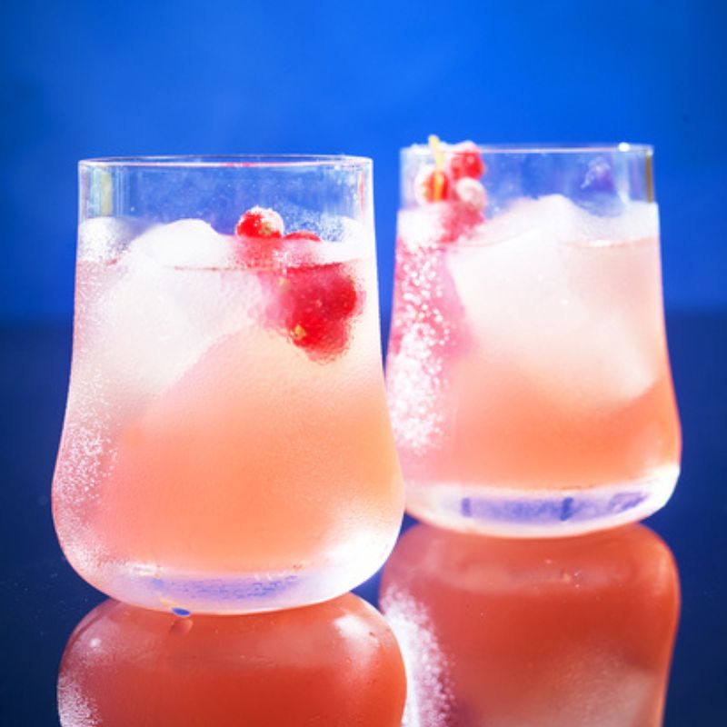Poinsettia Cocktail with Mandarino Limoncello