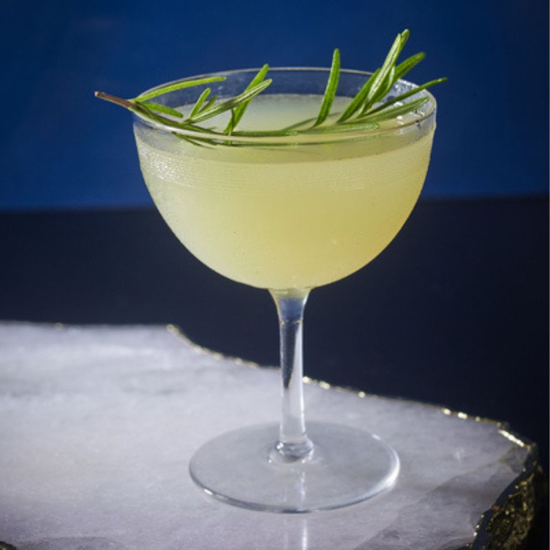 Procrastination Cocktail with Rosemary Twist