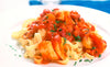 Quick & Easy Cod Tagliatelle with Mushrooms & Tomato