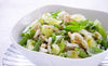 Roasted Salmon Noodles with a Basil Pesto & Lime Dressing