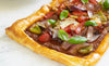 Roasted Vegetable & Sun-Dried Tomato Pesto Tart