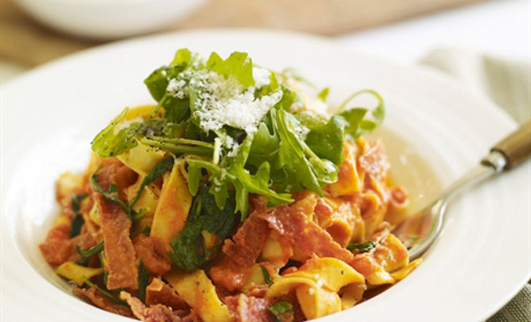 Salami, Tomato & Mascarpone Intenso Tagliatelle