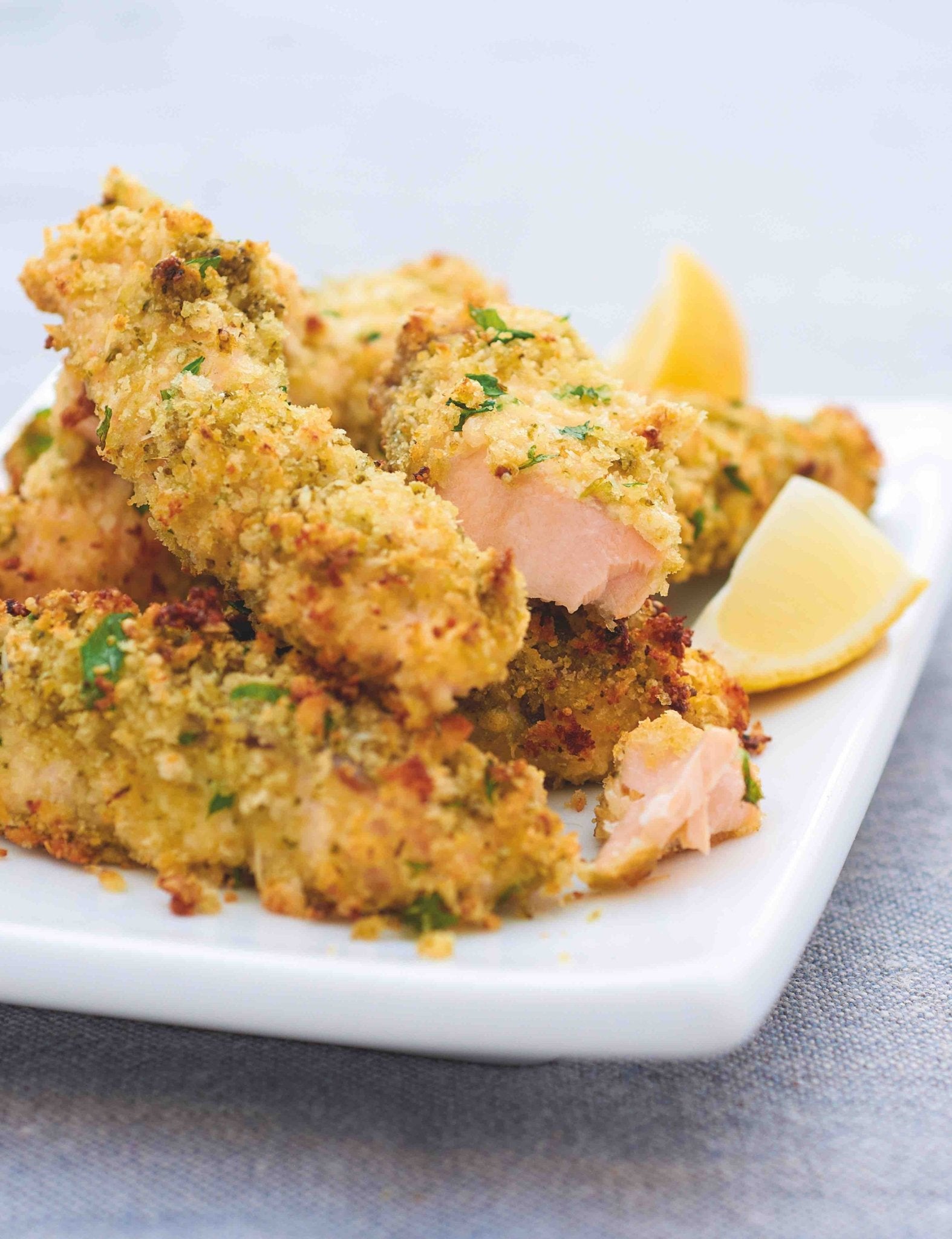 Salmon & Basil Pesto Fish Fingers