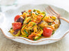 Tomato & Chilli Courgetti with Aubergine