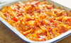 Tomato, Chilli Pesto & Halloumi Pasta Bake