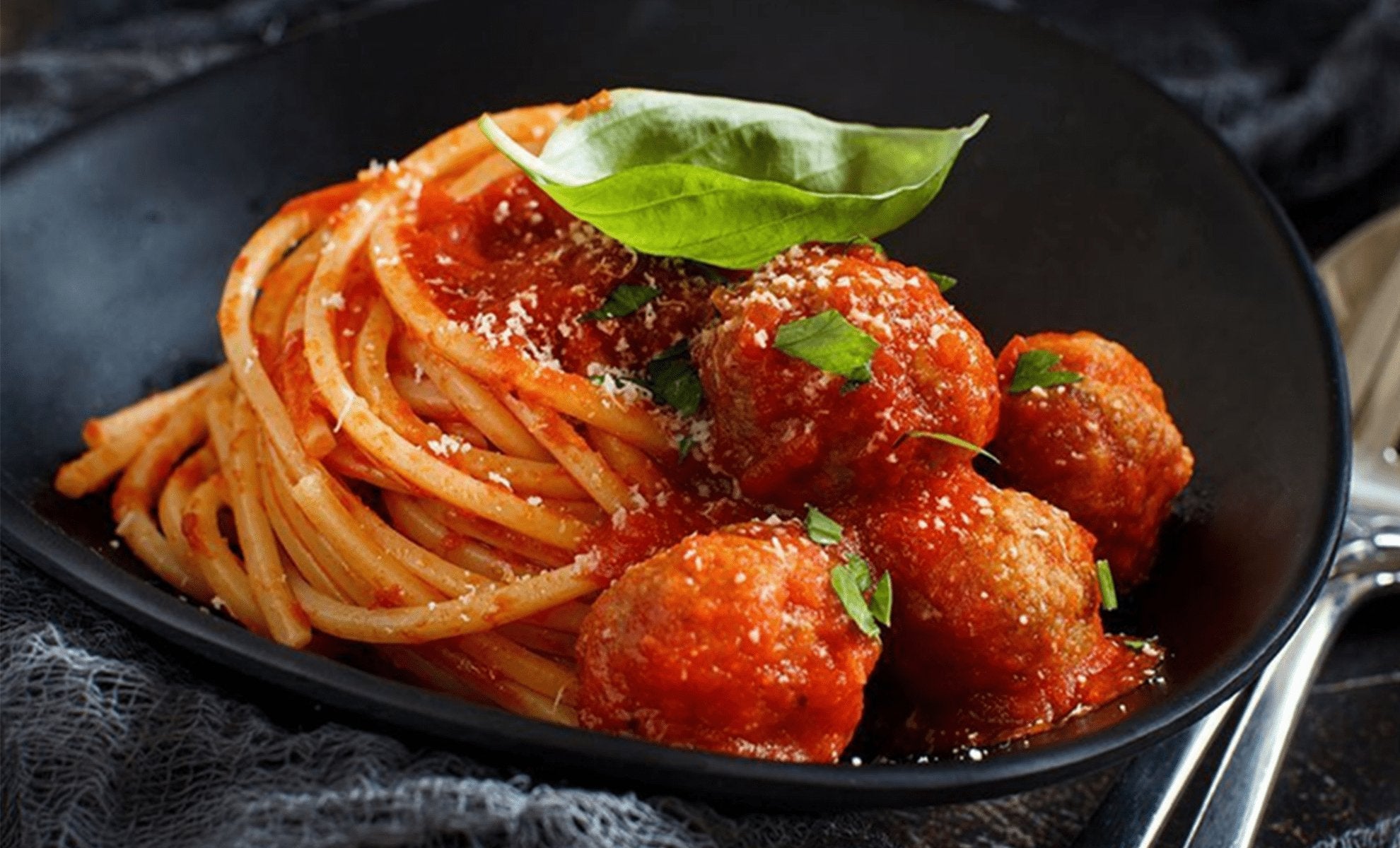 Tomato & Meatball Chitarrone