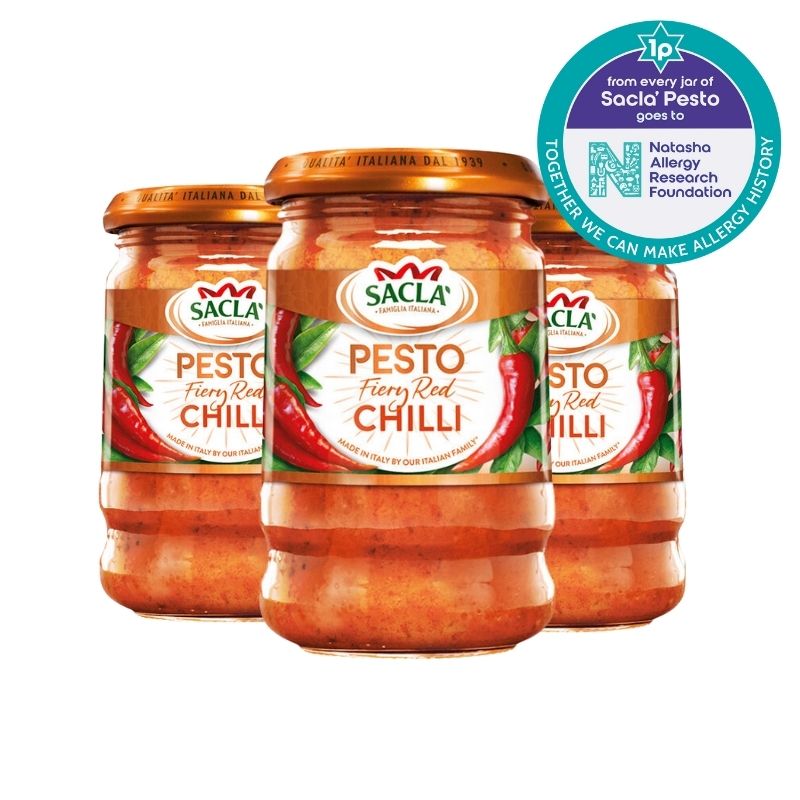 Sacla' Fiery Chilli Pesto 190g