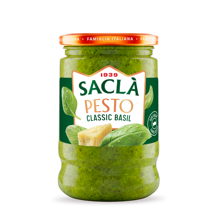 Sacla' Classic Basil Pesto 190g