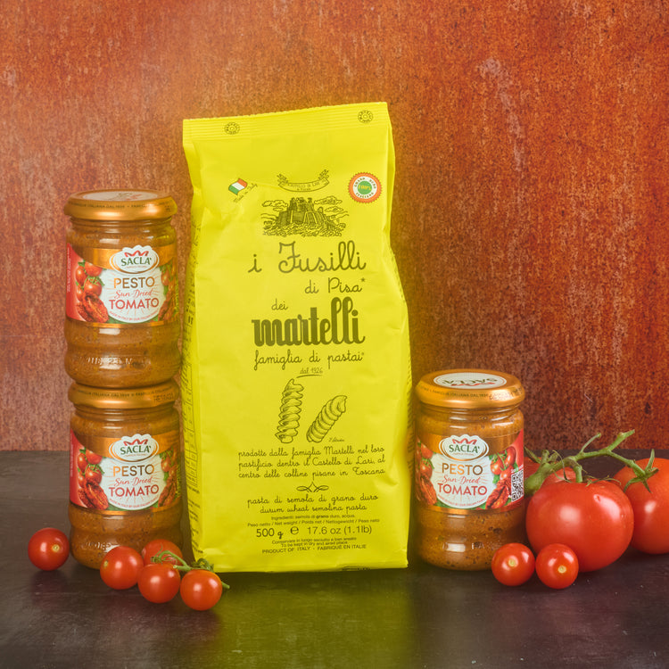 Sun-Dried Tomato Pesto Dinner Bundle with Martelli Fusilli