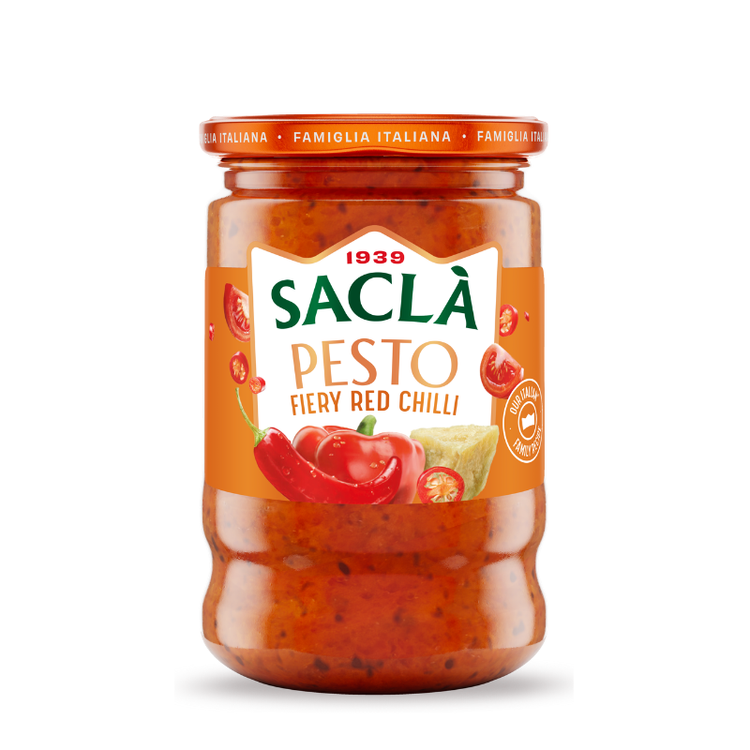 Sacla' Fiery Chilli Pesto 190g