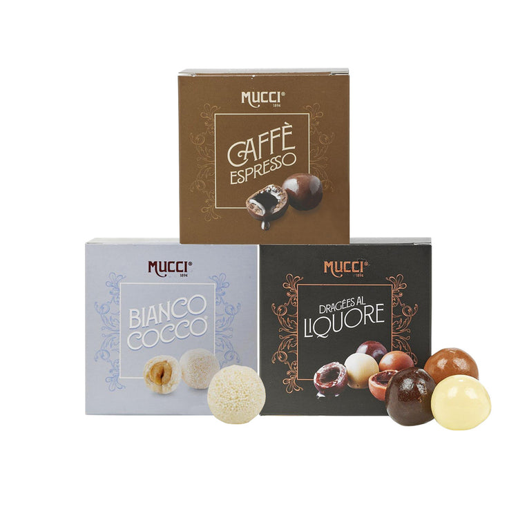 Dragées Selection Trio 75g x 3 by Mucci