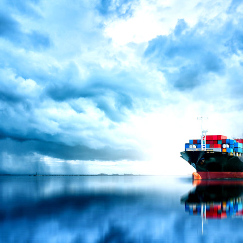 Our jars travel by sea