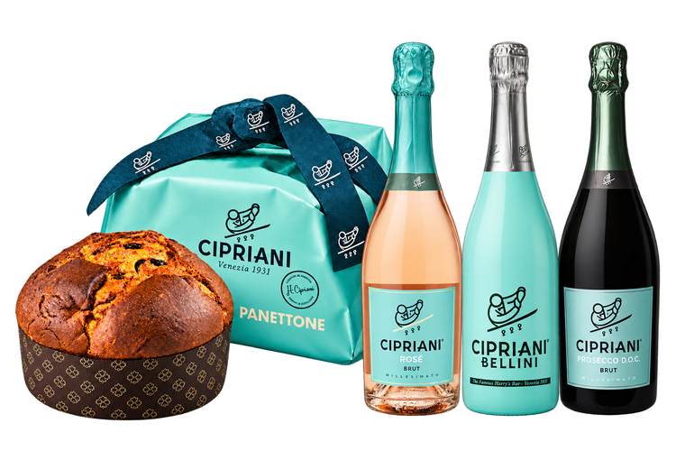 Cipriani Panettone & Drinks Gift Selection