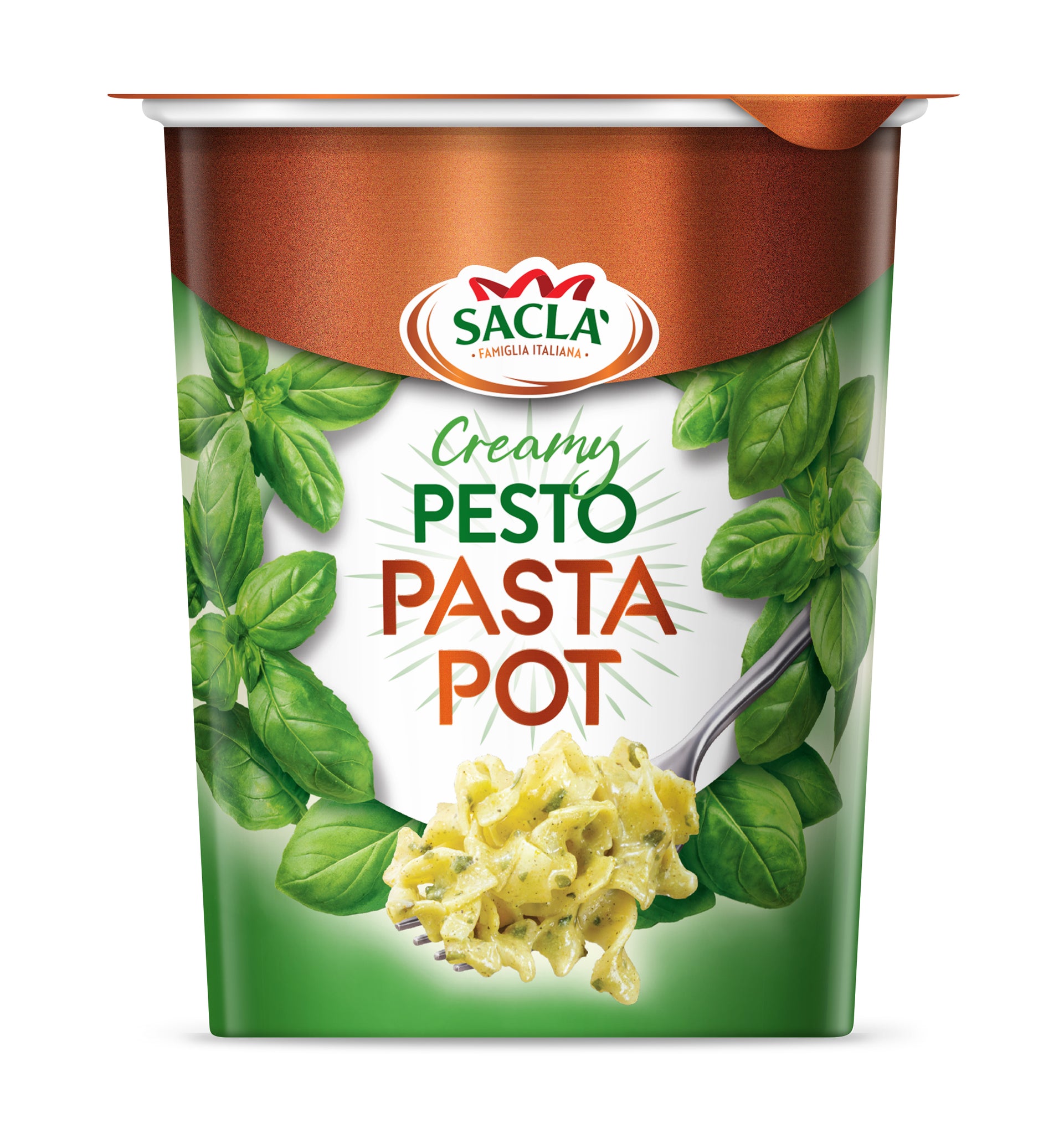 Sacla’ Creamy Pesto Pasta Pot