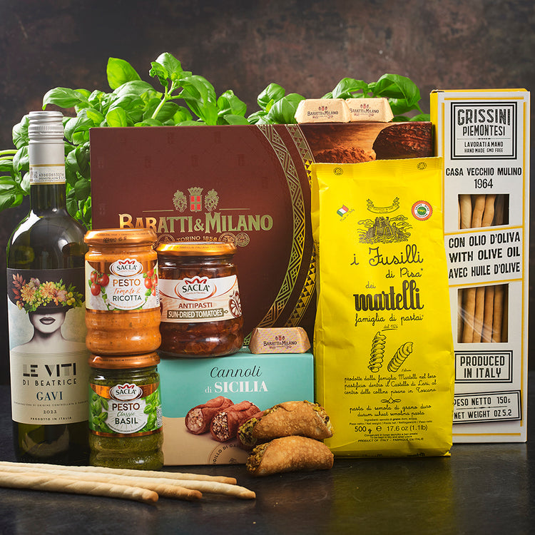 Dinner's Sorted Gift Box with Le Viti Di Beatrice Gavi