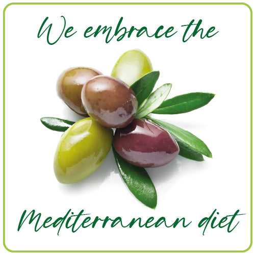 We embrace the Mediterranean diet