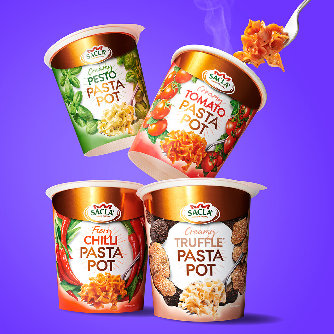 Sacla’ Pasta Pots 4-pack