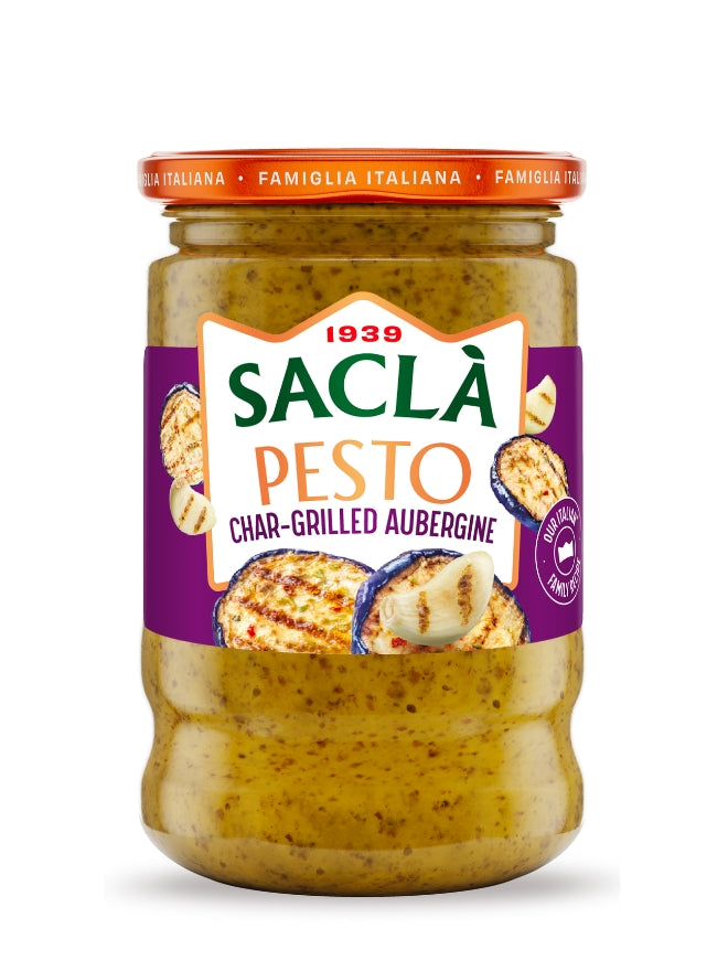 Saclà Char-Grilled Aubergine Pesto