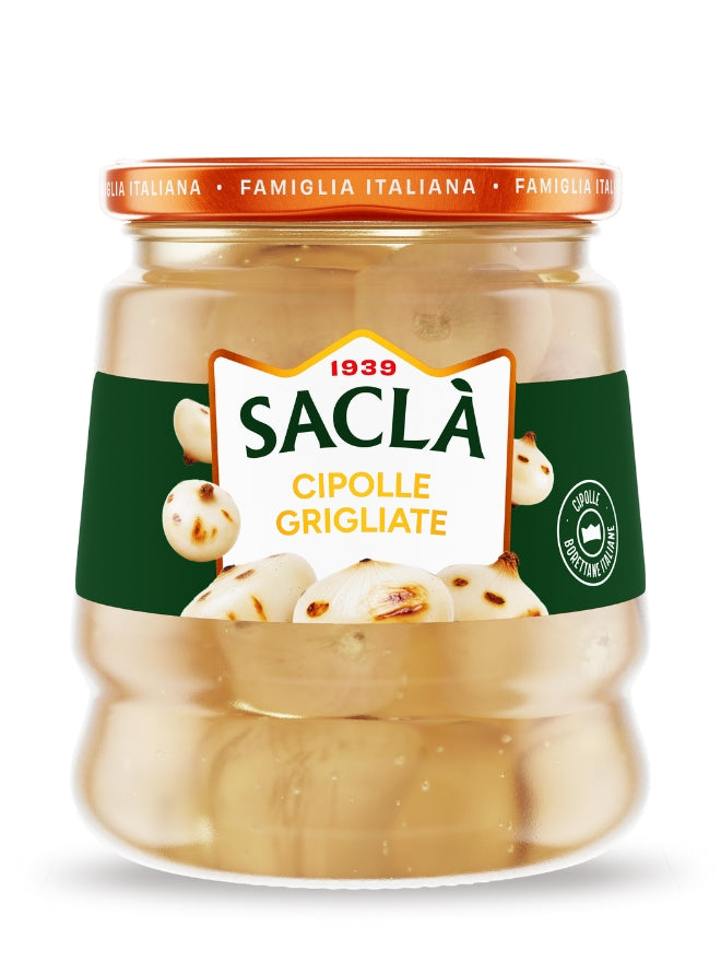 Saclà Char-Grilled Borettane Onions in Oil