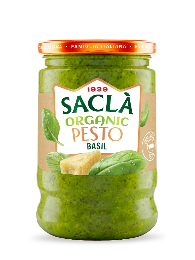 Saclà Organic Basil Pesto