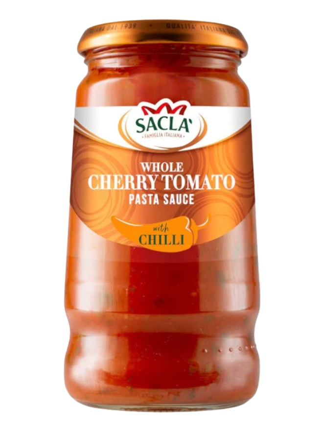 Saclà Whole Cherry Tomato Pasta Sauce with Chilli