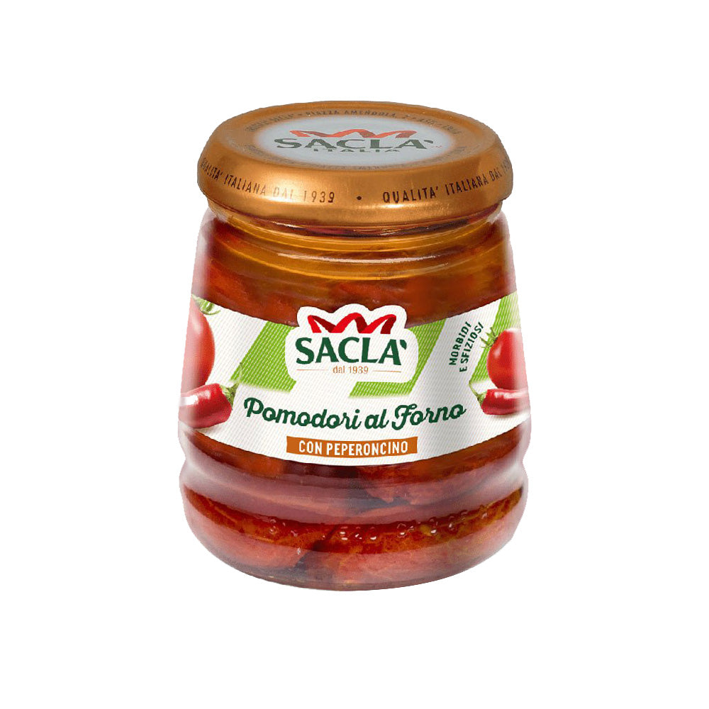 Sacla' Oven-Roasted Tomatoes in Chilli Infused Oil 285g