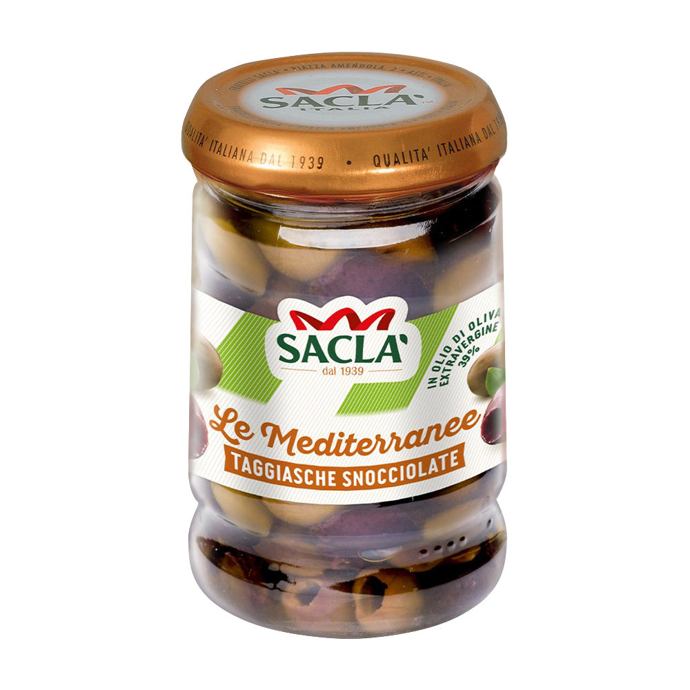 Sacla' Taggiasche Olives 180g