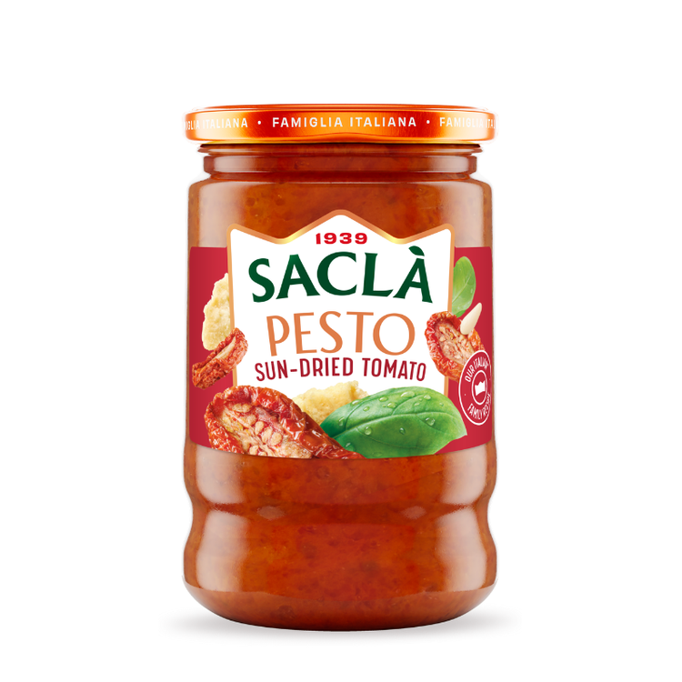 Sacla' Sun-Dried Tomato Pesto 190g