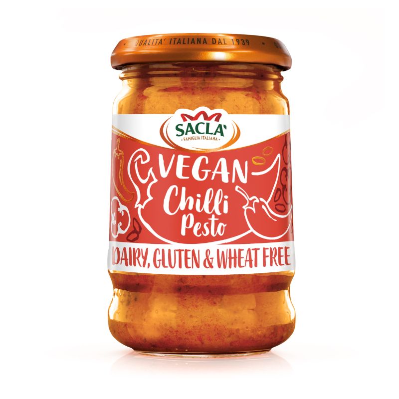 Sacla' Vegan Chilli Pesto 190g