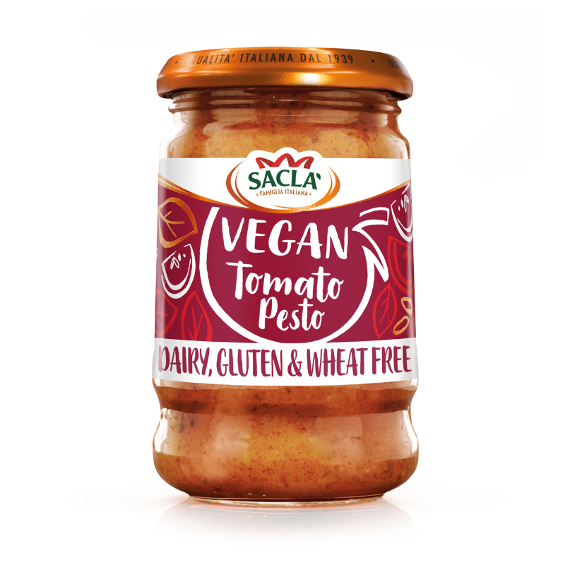 Sacla' Vegan Tomato Pesto 190g x 1